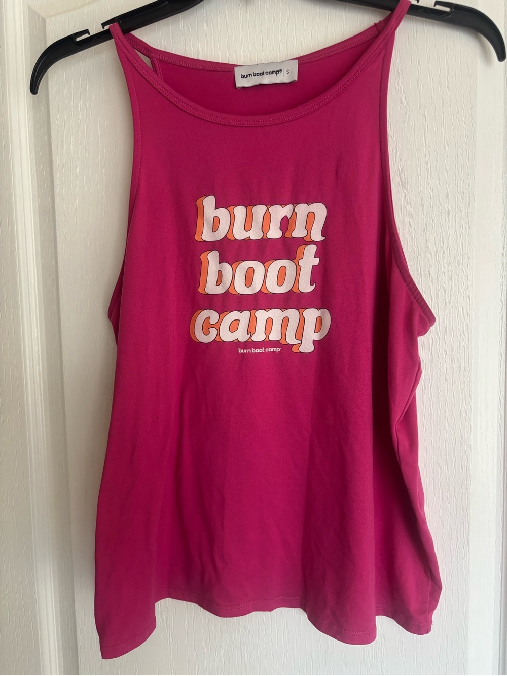 Burn Boot Camp Women's Magenta Graphic Tank Top